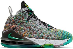 Nike LeBron 17 I Promise (GS) Neptune Green/White-Black (CW2761-300)
