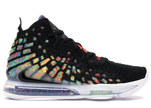 Nike LeBron 17 James Gang Black/Black-Multi-Color (BQ3177-005)
