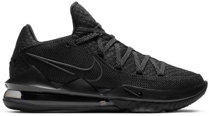 Nike  LeBron 17 Low Triple Black Black/Black-Dark Grey-Black (CD5007-003)