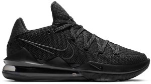Nike LeBron 17 Low Triple Black Black/Black-Dark Grey-Black (CD5007-003)
