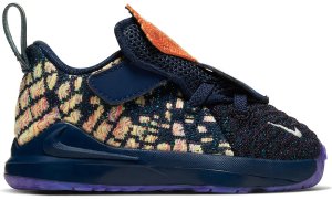 Nike LeBron 17 Monstars (TD) Navy Heather/Multi-Color-Black (CW1039-400)