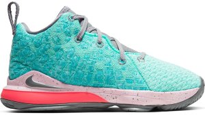Nike LeBron 17 South Beach (PS) Light Aqua/Particle Grey (BQ5595-444)