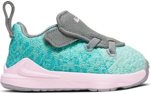 Nike LeBron 17 South Beach (TD) Light Aqua/Particle Grey (BQ5596-444)