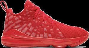 Nike LeBron 17 Red Carpet (PS) University Red/University Red (BQ5595-600)