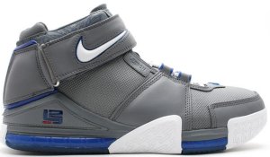 Nike LeBron 2 Cool Grey Cool Grey/White-Varsity Royal (309378-012)