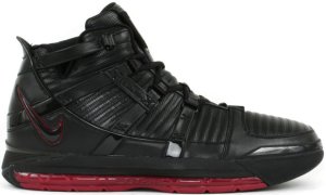Nike  LeBron 3 Black Crimson Black/Black-Varsity Crimson (312147-004)