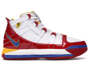 Nike LeBron 3 Superman Red (2019) White/Varsity Red-Varsity Royal (AO2434-100)