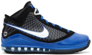 Nike  LeBron 7 Kentucky Away PE Black/Blue-White (SP10 MNBSKT 628 165872 Y3)