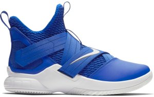 Nike  LeBron Soldier 12 Game Royal (Promo) Game Royal/Metallic Silver-White (AT3872-401)