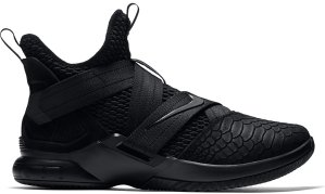 Nike LeBron Soldier 12 Triple Black Black/Black-Black (AO4054-003)