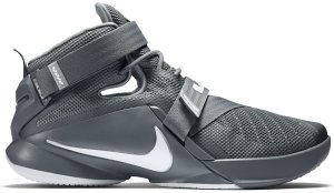 Nike  LeBron Soldier 9 Cool Grey White Cool Grey/White-Wolf Grey (749417-003)