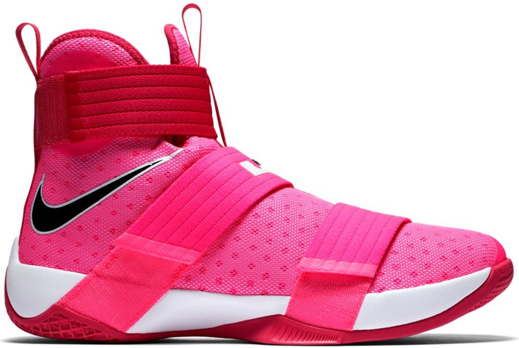 Nike LeBron Zoom Soldier 10 Think Pink Pink Blast/Black-Vivid Pink (844374-606)