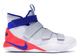 Nike LeBron Zoom Soldier 11 Ultramarine White/Racer Blue-Infrared-Pure Platinum (897646-101)