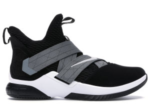 Nike  LeBron Zoom Soldier 12 Air Raid Black/White (AO4054-004)