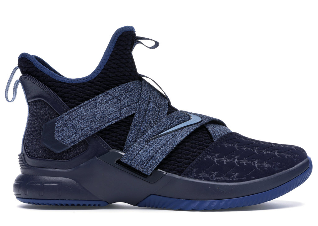Nike LeBron Zoom Soldier 12 Blackened Blue Blackened Blue/Work Blue-Gym Blue (AO2609-401)