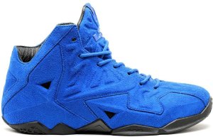 Nike  LeBron 11 EXT Blue Suede Game Royal/Game Royal-Black (656274-440)