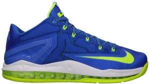 Nike LeBron 11 Low Sprite Hyper Cobalt/White (642849-471)