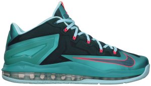 Nike  LeBron 11 Low Turbo Green Turbo Green/Nightshield-Glacier Ice-Laser Crimson (642849-300)