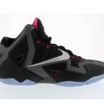Nike  LeBron 11 Miami Nights Black/Metallic Silver-Dark Grey-Pink Flash (616175-003)