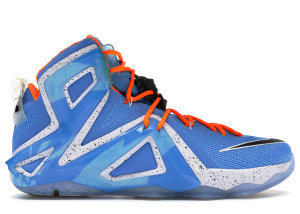 Nike  LeBron 12 Elite Elevate Light Retro/Hot Lava/Artisan Teal (724559-488)