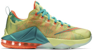Nike  LeBron 12 Low LeBronold Palmer PRM EP White/Lime-Bright Mango (805893-383)