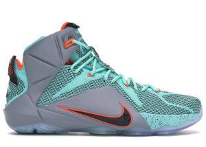Nike  LeBron 12 NSRL Hyper Turquoise/Black-Metallic Cool Grey-Hyper Crimson (684593-301)