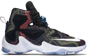 Nike LeBron 13 BHM (2016) Multi-Color/Black-White (828377-910)