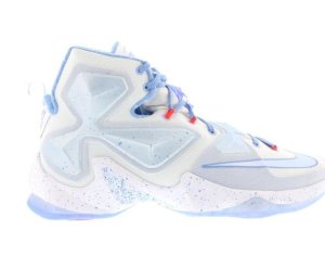Nike LeBron 13 Christmas White/Blue Tint-Blue Lagoon (816278-144)