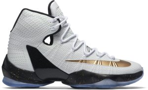 Nike  LeBron 13 Elite Gold White/Black-Metallic Gold (831923-170)