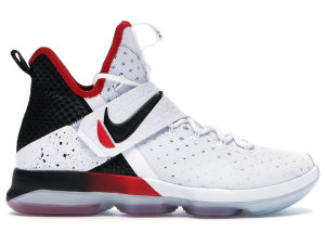 Nike LeBron 14 Flip the Switch White/Black-University Red (852405-103)
