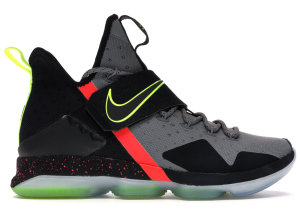 Nike  LeBron 14 Out of Nowhere Black/Volt-Cool Grey (852406-001)