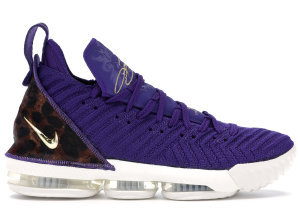 Nike LeBron 16 King Court Purple Court Purple/Metallic Gold (AO2588-500)