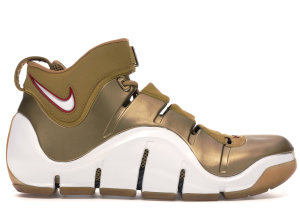 Nike  LeBron 4 All-Star Game Metallic Gold/White-Varsity Red (314647-711)
