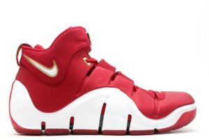 Nike LeBron 4 China Varsity Red/Varsity-Metallic Gold (314647-611)