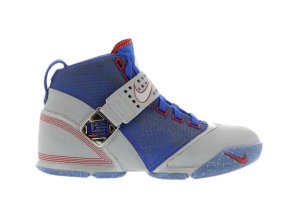 Nike LeBron 5 All Star Game Metallic Silver/Metallic Silver-Varsity Red (317253-003)