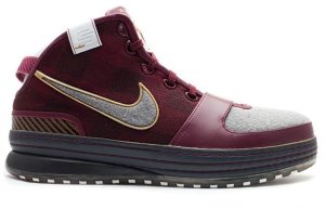 Nike  LeBron 6 Wise Cherrywood Red/Medium Grey-Metallic Gold (346526-601)