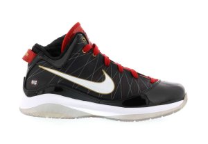 Nike LeBron 7 PS P.S. Bred Black/White-Sport Red-Metallic (407639-002)
