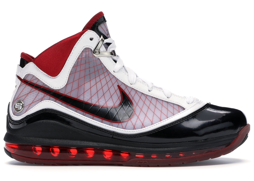 Nike LeBron 7 White/Black-Varsity Red White/Black-Varsity Red (375664-102)