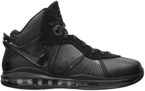 Nike  LeBron 8 Blackout Black/Black-Anthracite (417098-001)