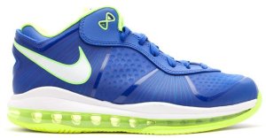 Nike  LeBron 8 V/2 Low Sprite Treaure Blue/White-Black-volt (456849-401)