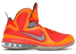 Nike  LeBron 9 Big Bang AS Total Orange/Metallic Silver-Team Orange-Mango (520811-800)