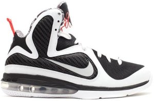 Nike  LeBron 9 Freegums White/White-Black-Sport Red (469764-101)