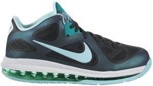 Nike  LeBron 9 Low Easter Dark Grey/Mint Candy-Cool Grey-New Green (510811-001)