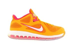 Nike  LeBron 9 Low Floridians Vivid Orange/Cherry (510811-800)