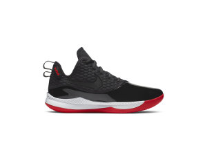 Nike  Lebron Witness 3 PRM Black Black/White-University Red-Black (BQ9819-001)