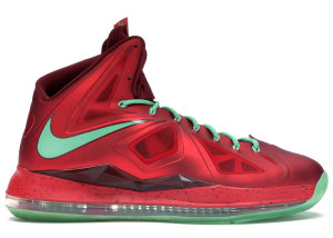 Nike  LeBron X Christmas University Red/Tourmaline-Team Red (541100-600)