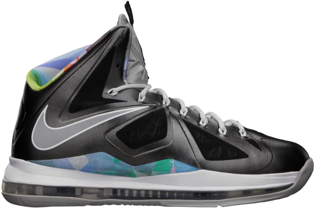 Nike LeBron X Prism Black/Strata Grey (541100-004)