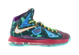 Nike  LeBron X What the MVP Dark Atomic Teal/Reflective Silver-TD PL Blue (618217-300)