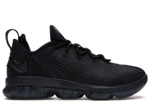 Nike  LeBron Xlv Low Black/Black/Dark Grey Black/Black/Dark Grey (878636-002)