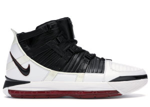 Nike  Zoom LeBron III White/Black-Varsity Crimson White/Black-Varsity Crimson (312147-101)
